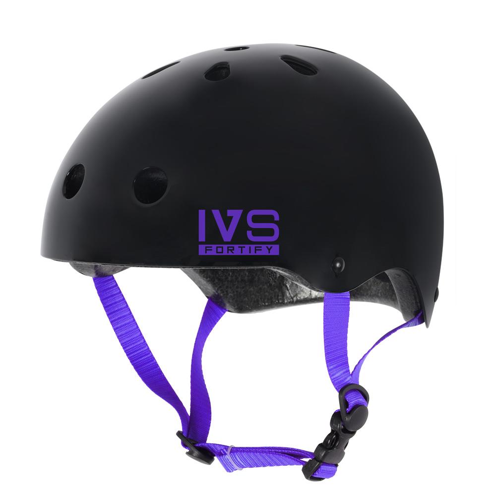 Invert Supreme Fortify Helmet - Gloss Black/Purple