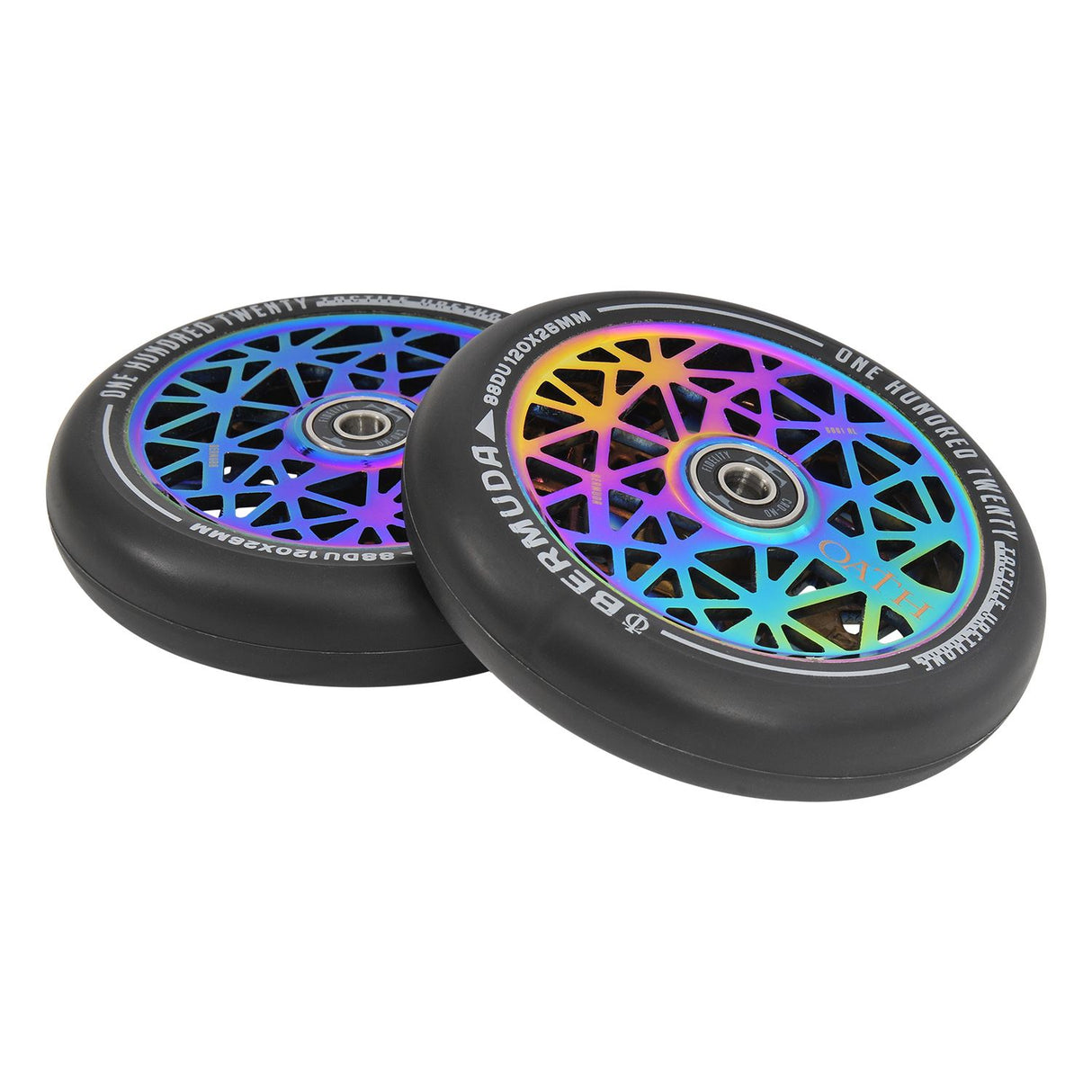 Oath Bermuda 120mm Wheels Neo Chrome