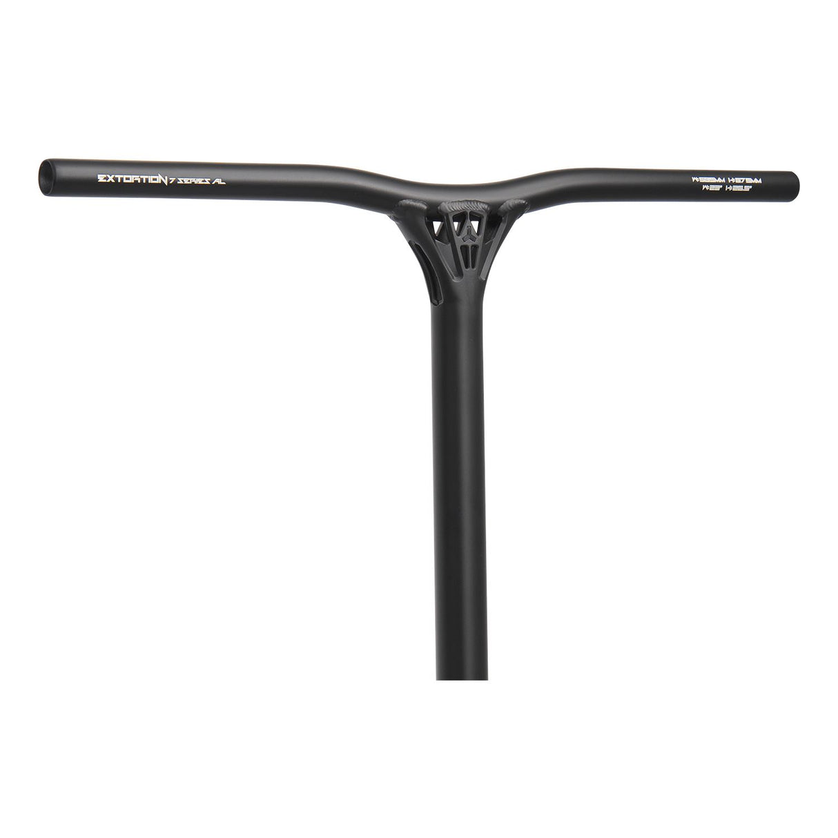 Triad Extortion Alloy Bars Anodised Satin Black