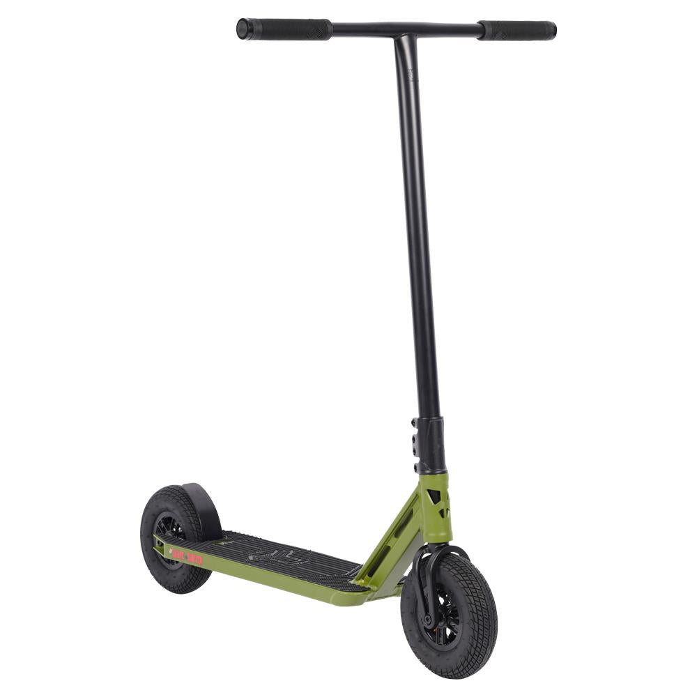 Triad Shape Shifter Dirt Scooter- Matte Green/Black