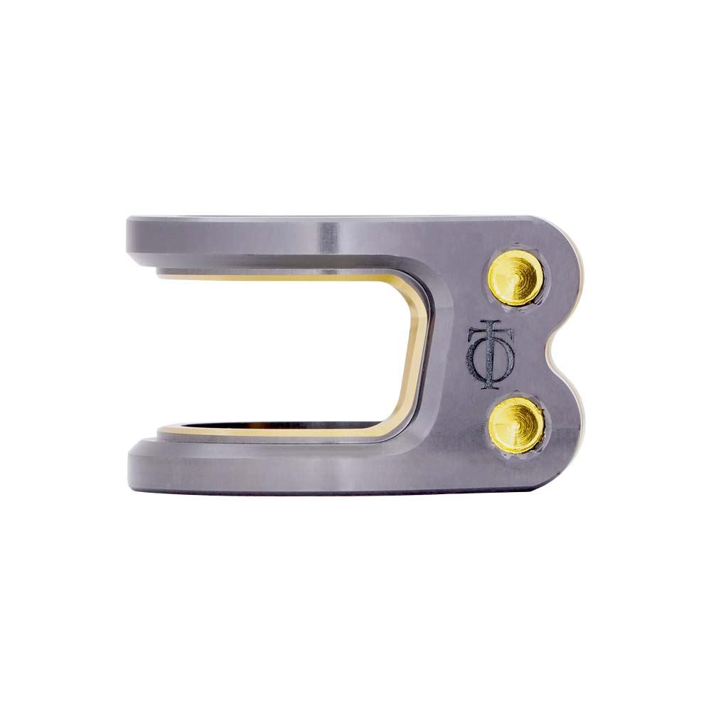 Oath Carcass 2 Bolt Clamp - Gold/Titanium