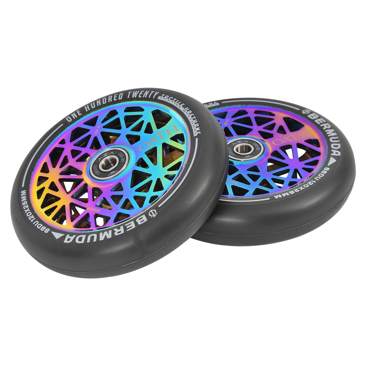 Oath Bermuda 120mm Wheels Neo Chrome