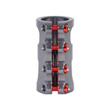 Oath Carcass SCS 4 Bolt Clamp - Red/Titanium