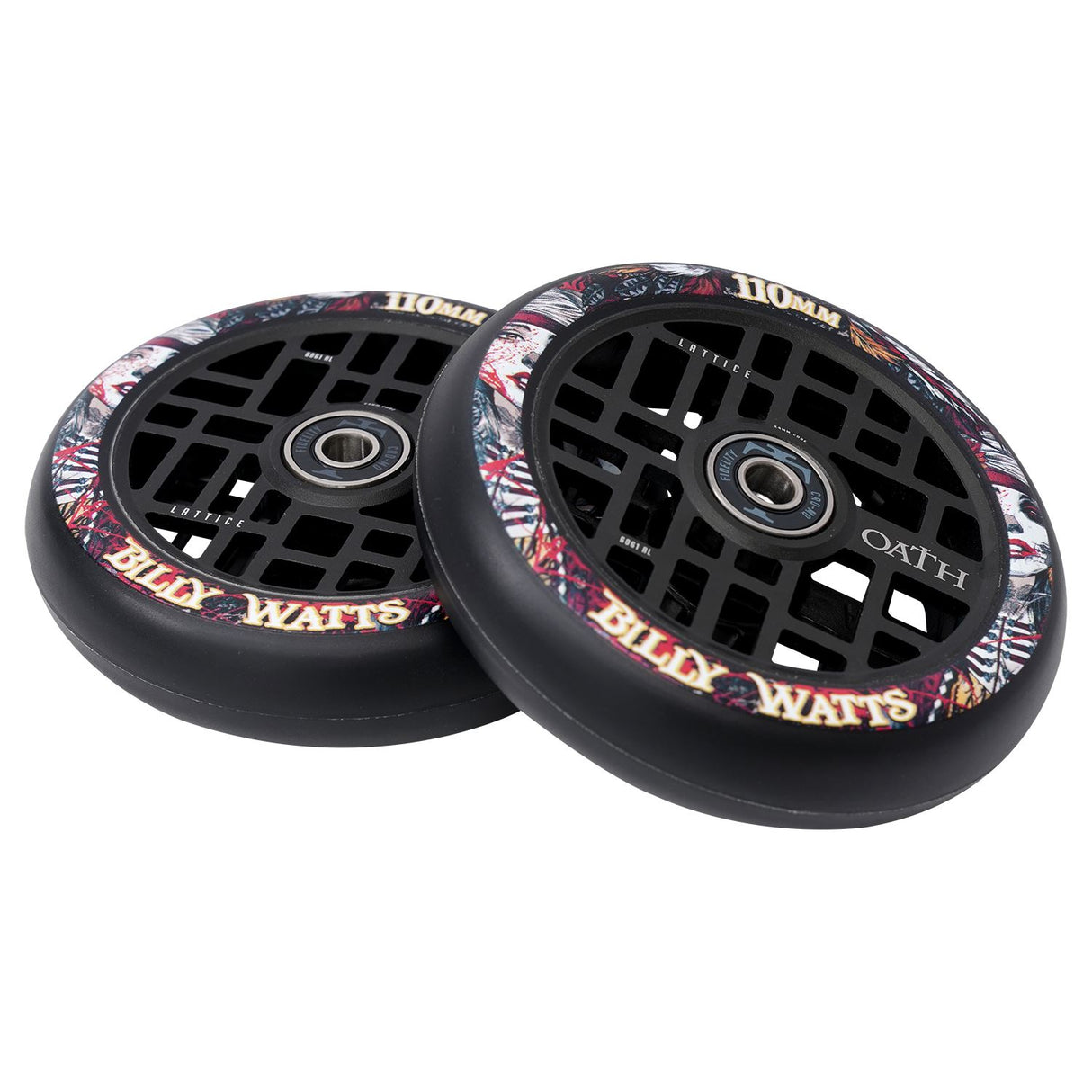 Oath Lattice 110mm Wheels - Billy Watts Signature