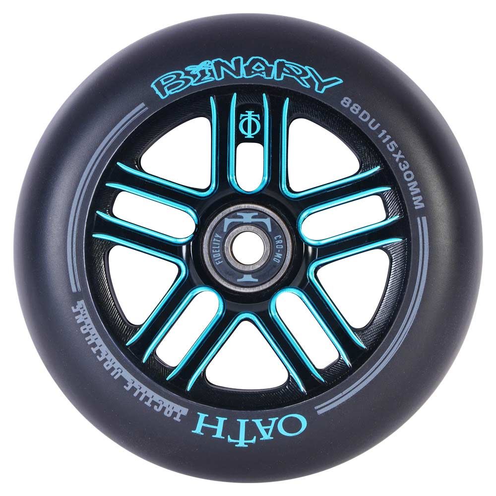 Oath Binary 115mm x 30mm Wheels - Black/Blue