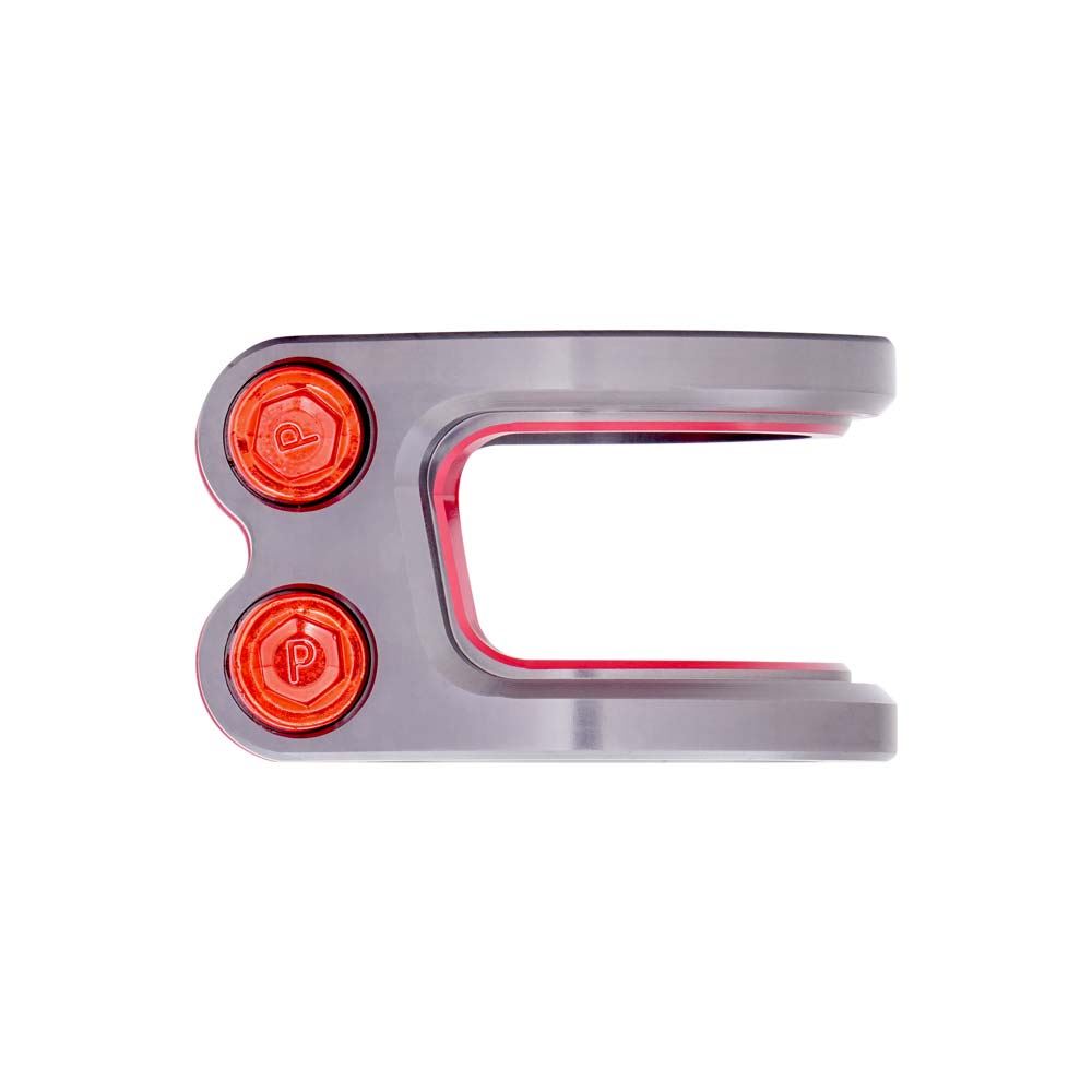 Oath Carcass 2 Bolt Clamp - Red/Titanium